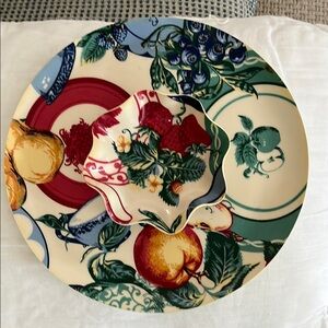 Colorful Fruit Patterned Dinnerware Set